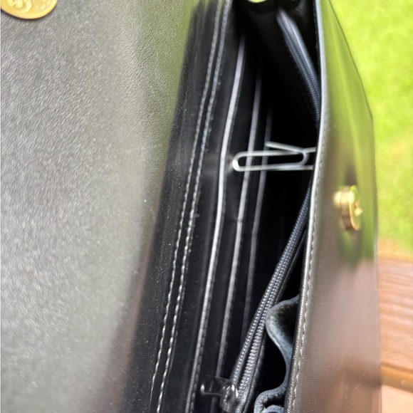 Franklin Covey Black Leather Planner / Organizer Bag - Picture 10 of 15